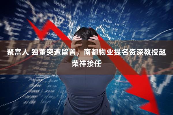 聚富人 独董突遭留置,南都物业提名资深教授赵荣祥接任